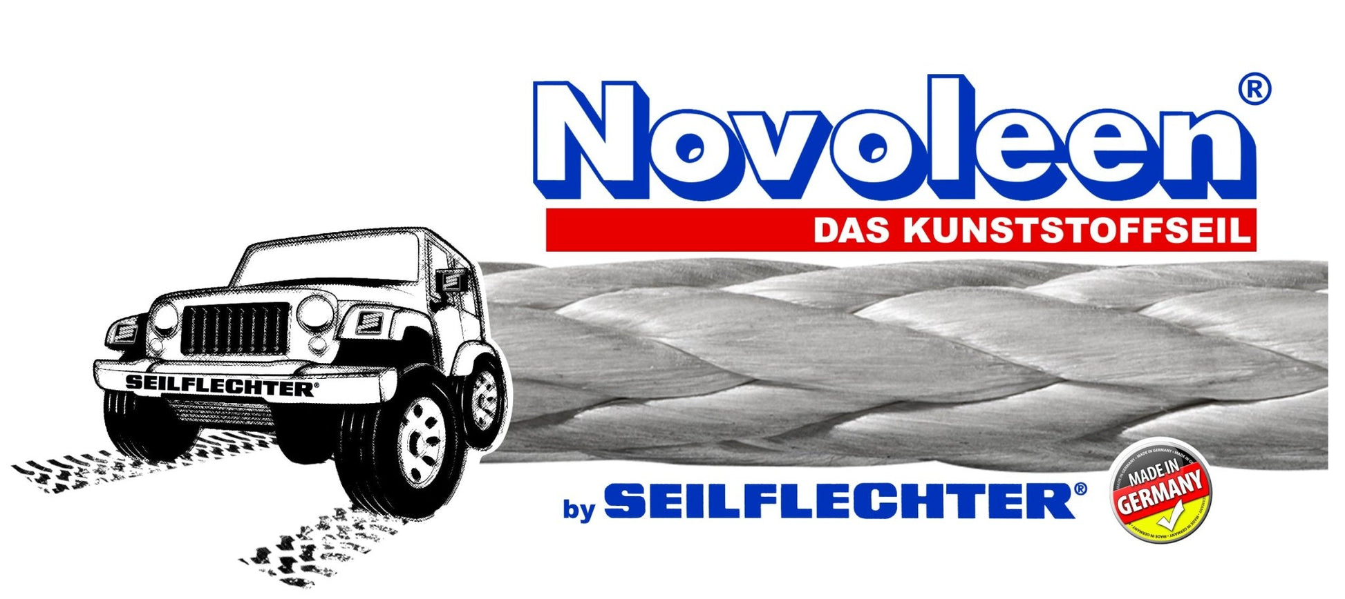 Novoleen Seilflechter Tauwerkschäkel "Signature" Softschäkel - Dirt Adventure 4x4 - Offroad Outdoor Camping